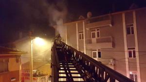 Kütahya’nın Gediz ilçesinde bir öğrenci yurdunda yangın çıktı Kütahya’nın Gediz