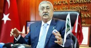 Türkiye Esnaf ve Sanatkârları Konfederasyonu (TESK) Genel Başkanı Bendevi Palandöken,