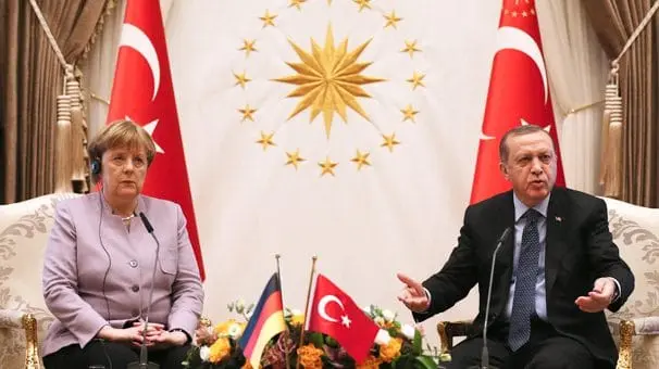 Cumhurbaşkanı Recep Tayyip Erdoğan ve Almanya Başbakanı Angela Merkel, 2,5