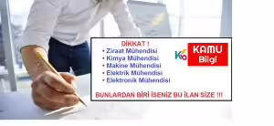 Devlet personel başkanlığı aracılığıyla yayımlanan ilan şu şekilde: &nbsp; TÜRKİYE