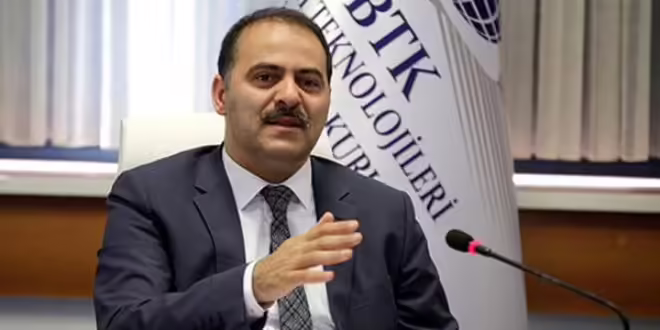 Bilgi Teknolojileri ve İletişim Kurumu (BTK) Başkanı Ömer Fatih Sayan,