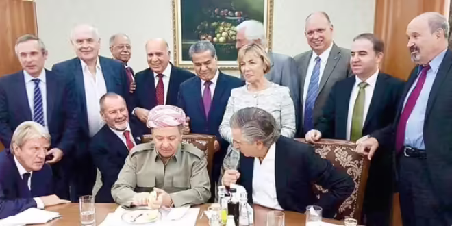 2008-2012 yılları arasında Fransa'nın ilk Erbil Konsolosunu yapan Frederic Tissot,