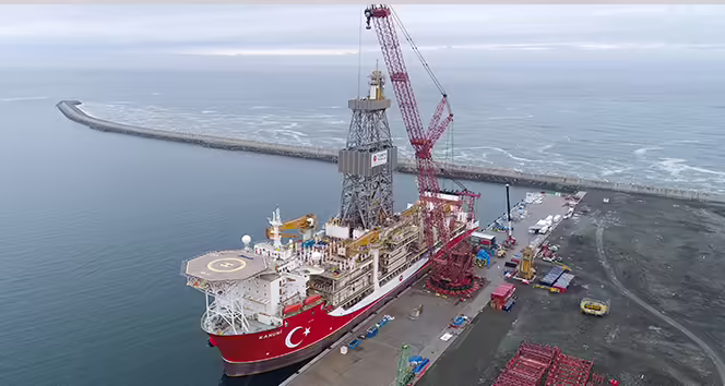 Karadeniz'deki doğalgaz rezervinin keşfi amacıyla sürdürülen çalışmalarda Türkali-2 kuyusundaki sondaj